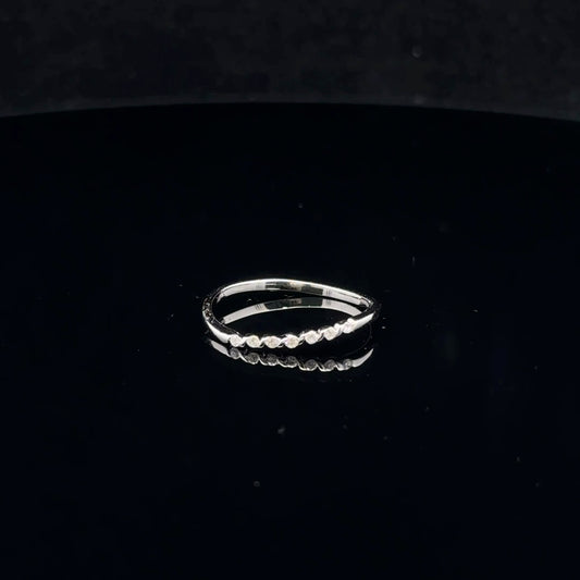 0.06ctw H/I1 #6 Seven Stone Band - 10KW - Natural Diamond - 53066