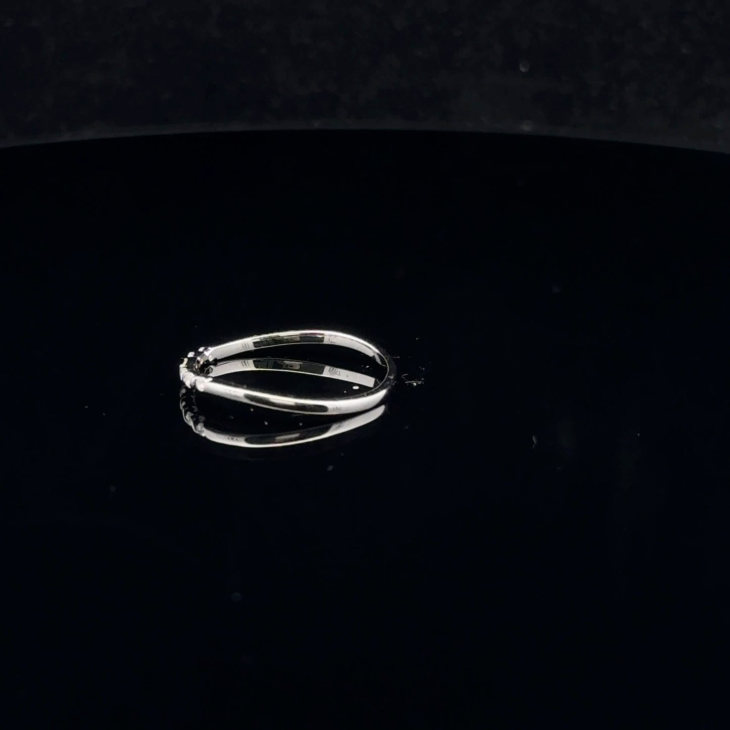 0.06ctw H/I1 #6 Seven Stone Band - 10KW - Natural Diamond - 53066