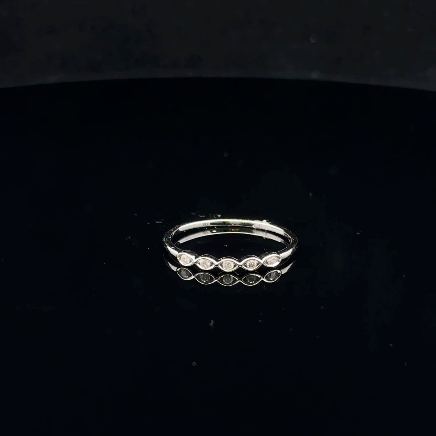0.06ctw G/Si2 #6 Five Stone Eye - 10KW - Natural Diamond - 53067