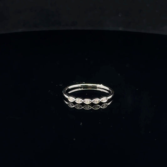 0.06ctw G/Si2 #6 Five Stone Eye - 10KW - Natural Diamond - 53067