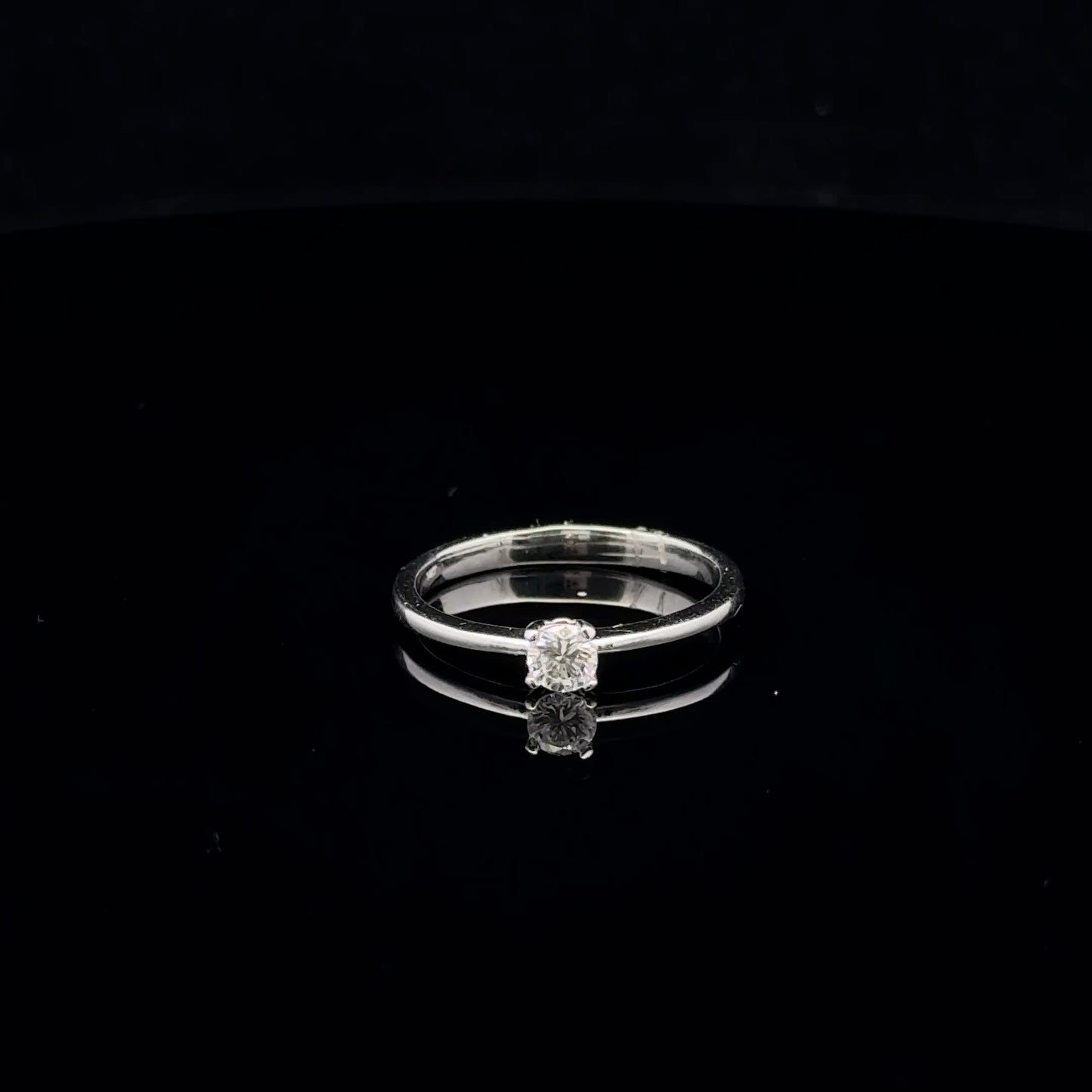0.20ct G/SI2 #6.25 Promise Solitaire - 14KW - Natural Diamond - 53072