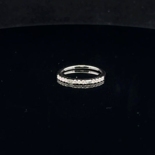 0.25ctw G/SI2 #6 Round Baguette - 14KW - Natural Diamond - 53077