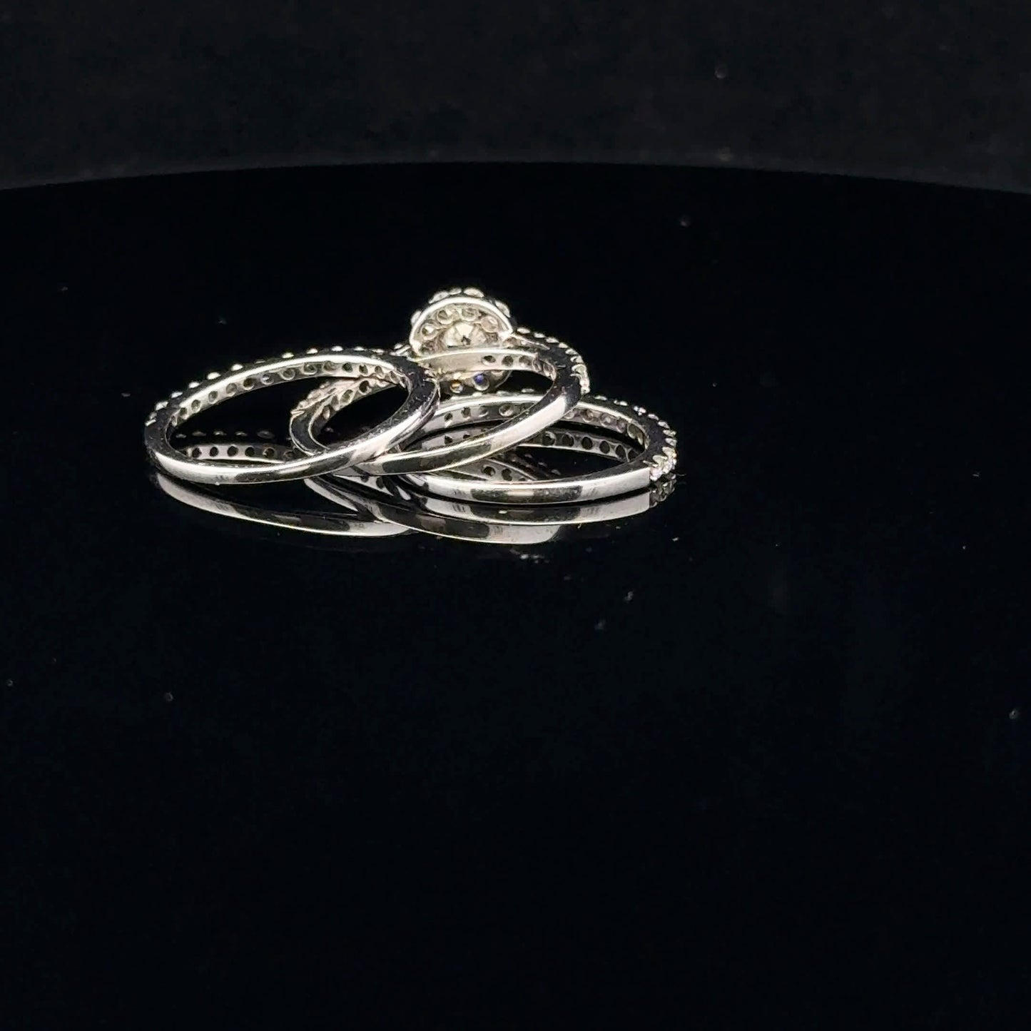 1.50ctw 0.33ct G/SI1 #5 Triple Halo - 14KW - Natural Diamond - 53081