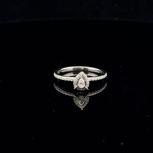 0.25ctw H/SI2 #6.5 Pear Promise - 10KW - Natural Diamond - 53090