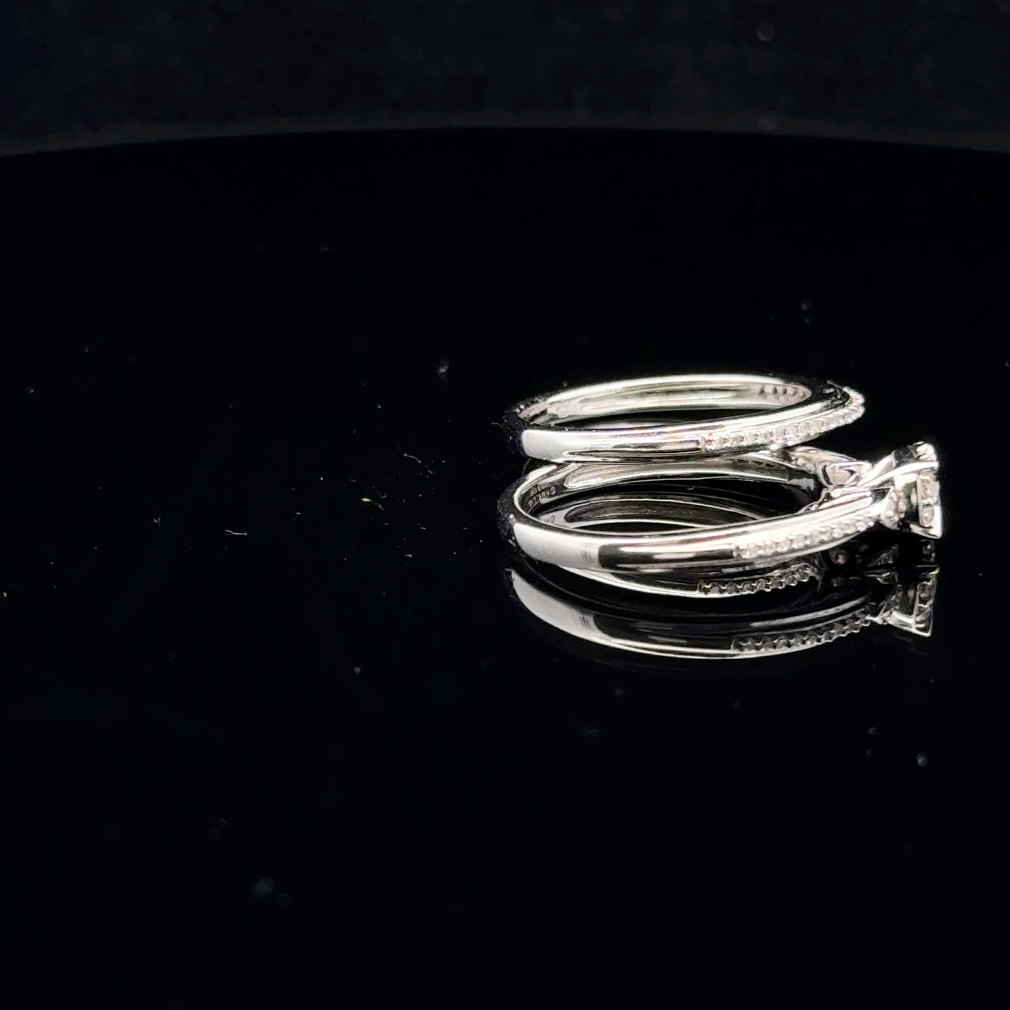 0.35ctw 0.12ct G/SI2 #6.5 Bridal Set - 10KW - Natural Diamond - 53099