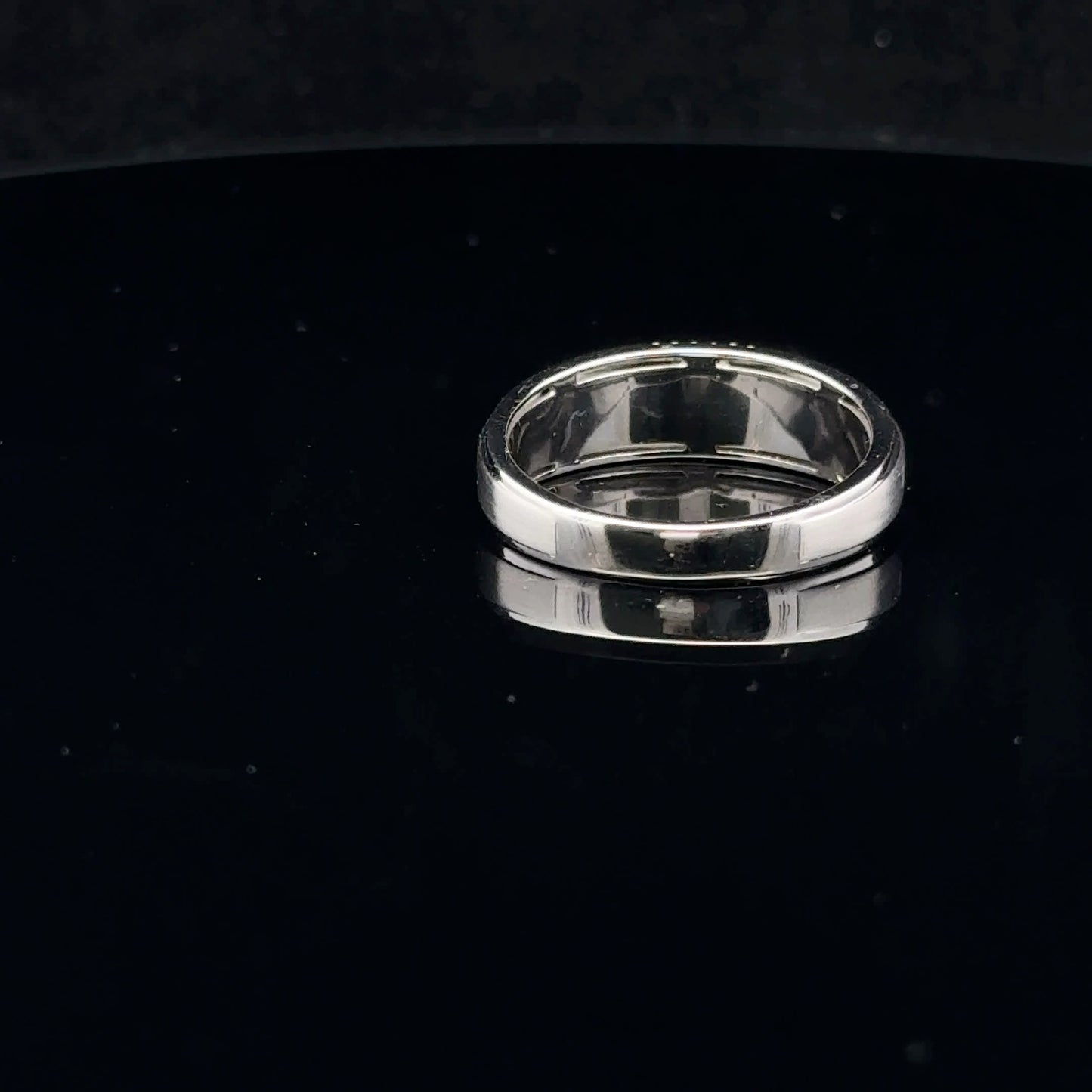 0.25ctw F/SI1 #9.75 Square Men's - 10KW - Natural Diamond - 53100