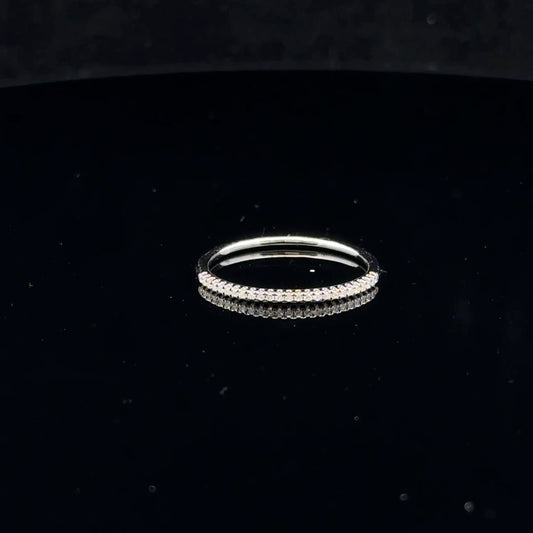 0.08ctw H/I1 #7 Band - 10KW - Natural Diamond - 53101