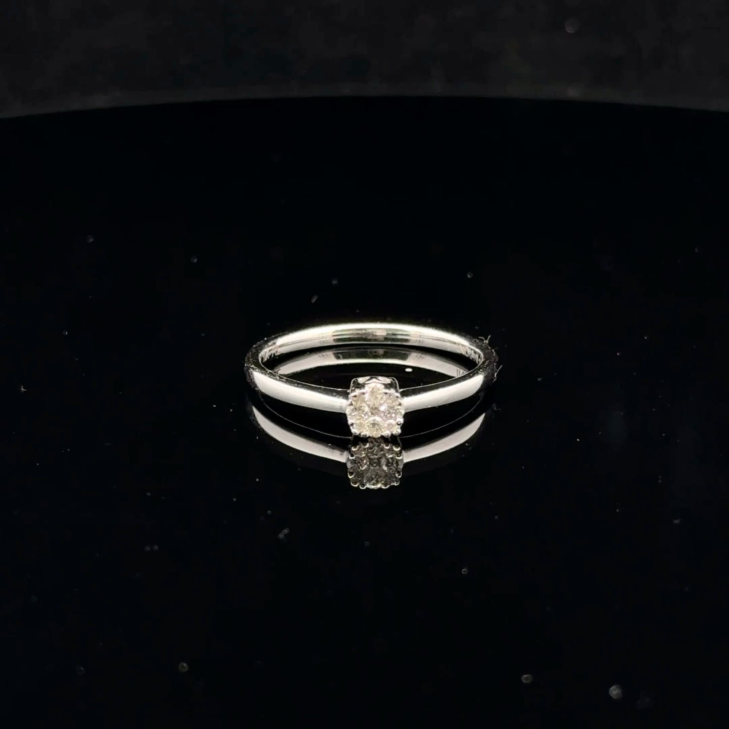 0.10ctw G/SI2 #7 Cluster Promise - 10KW - Natural Diamond - 53102