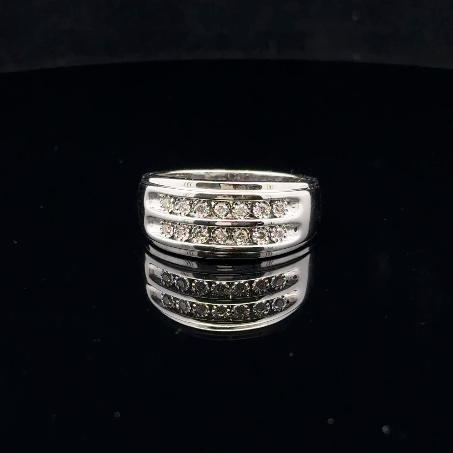 0.20ctw H/SI2 #9.5 Miracle Men's - 10KW - Natural Diamond - 53104