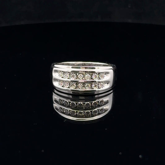 0.20ctw H/SI2 #9.5 Miracle Men's - 10KW - Natural Diamond - 53104