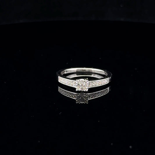 0.25ctw G/SI2 #6.5 Promise Ring - 10KW - Natural Diamond - 53108