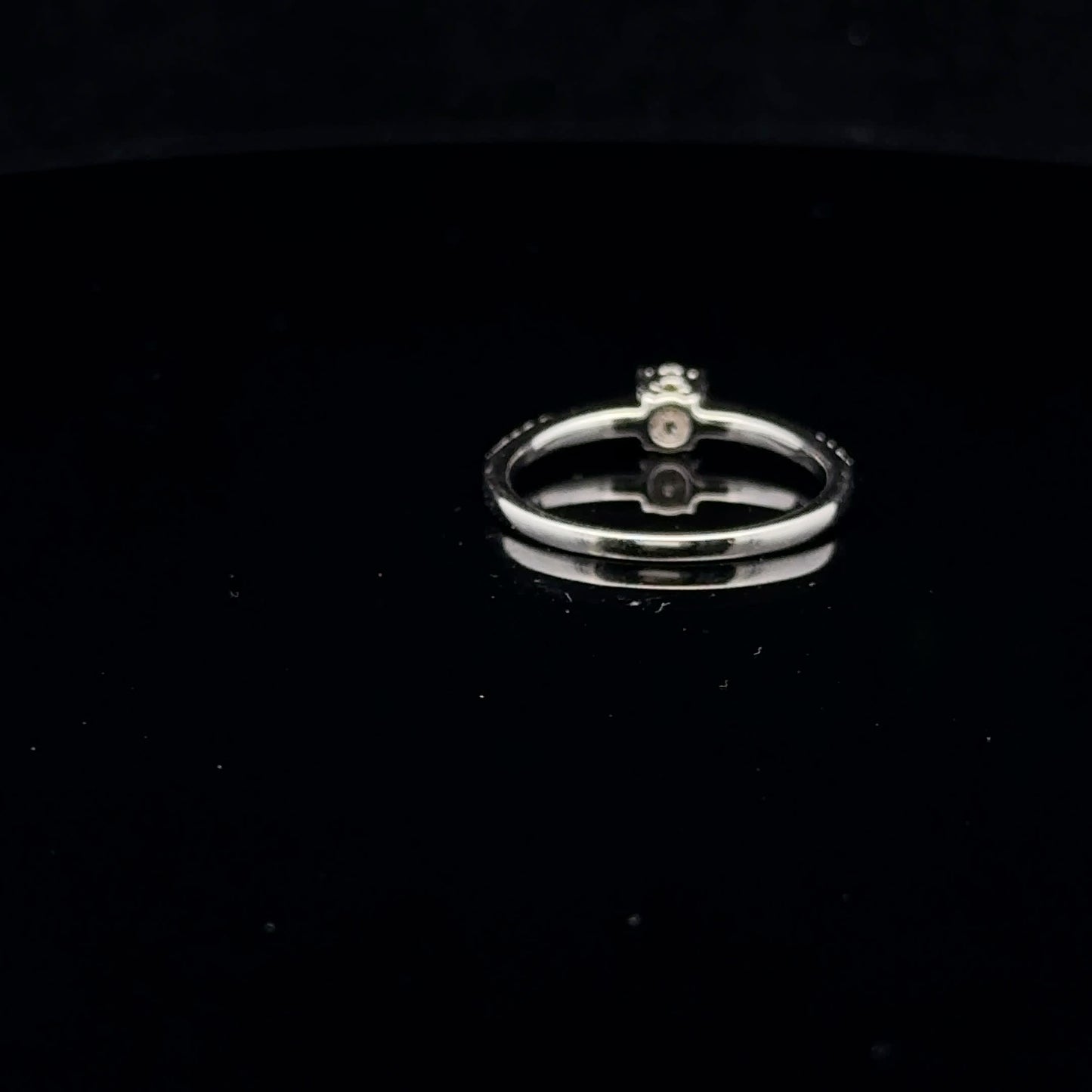 0.20ctw G/SI2 #7 Promise Ring - 10KW - Natural Diamond - 53109