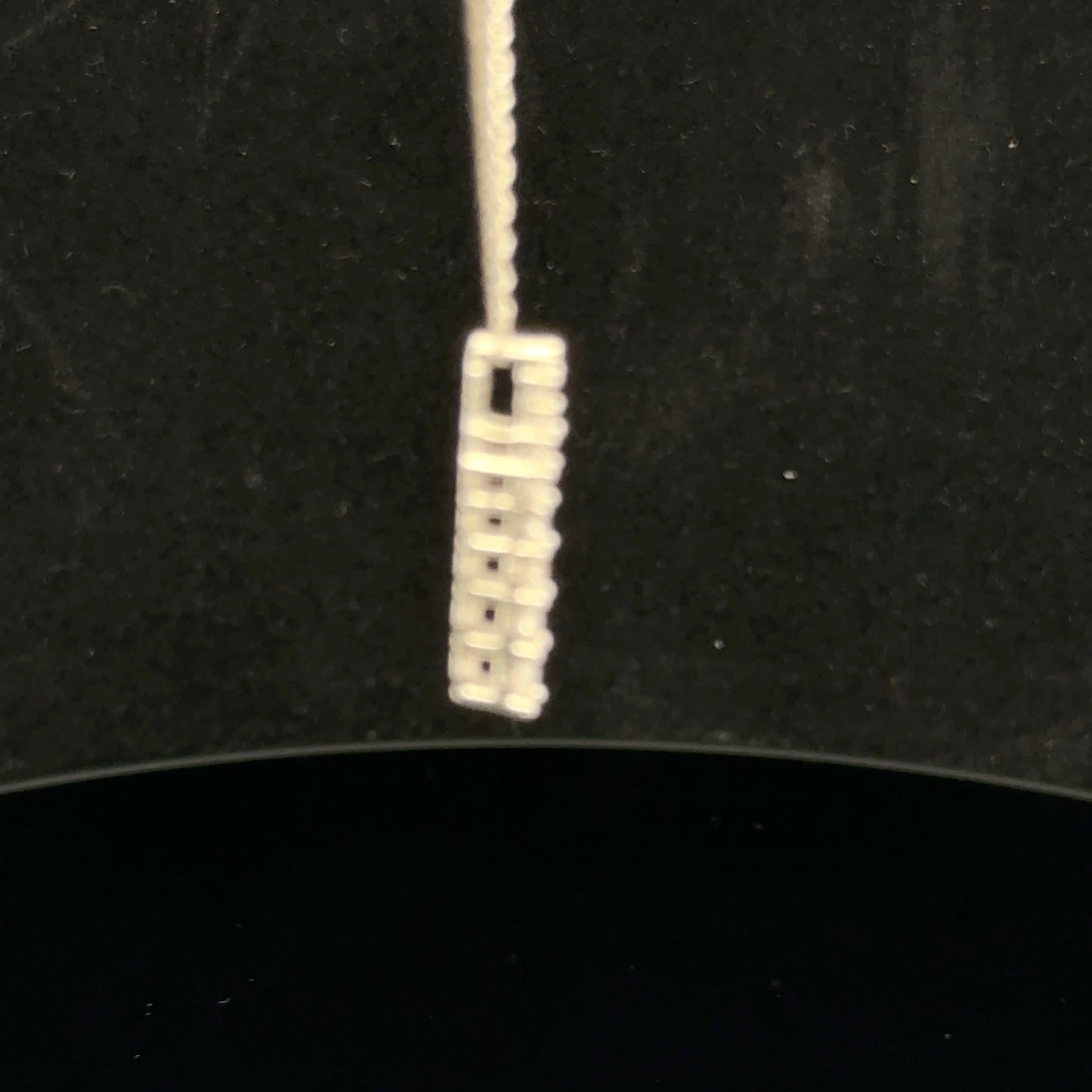 0.25ctw G/SI2 Nine Stone Drop - 10KW - Natural Diamond - 53110