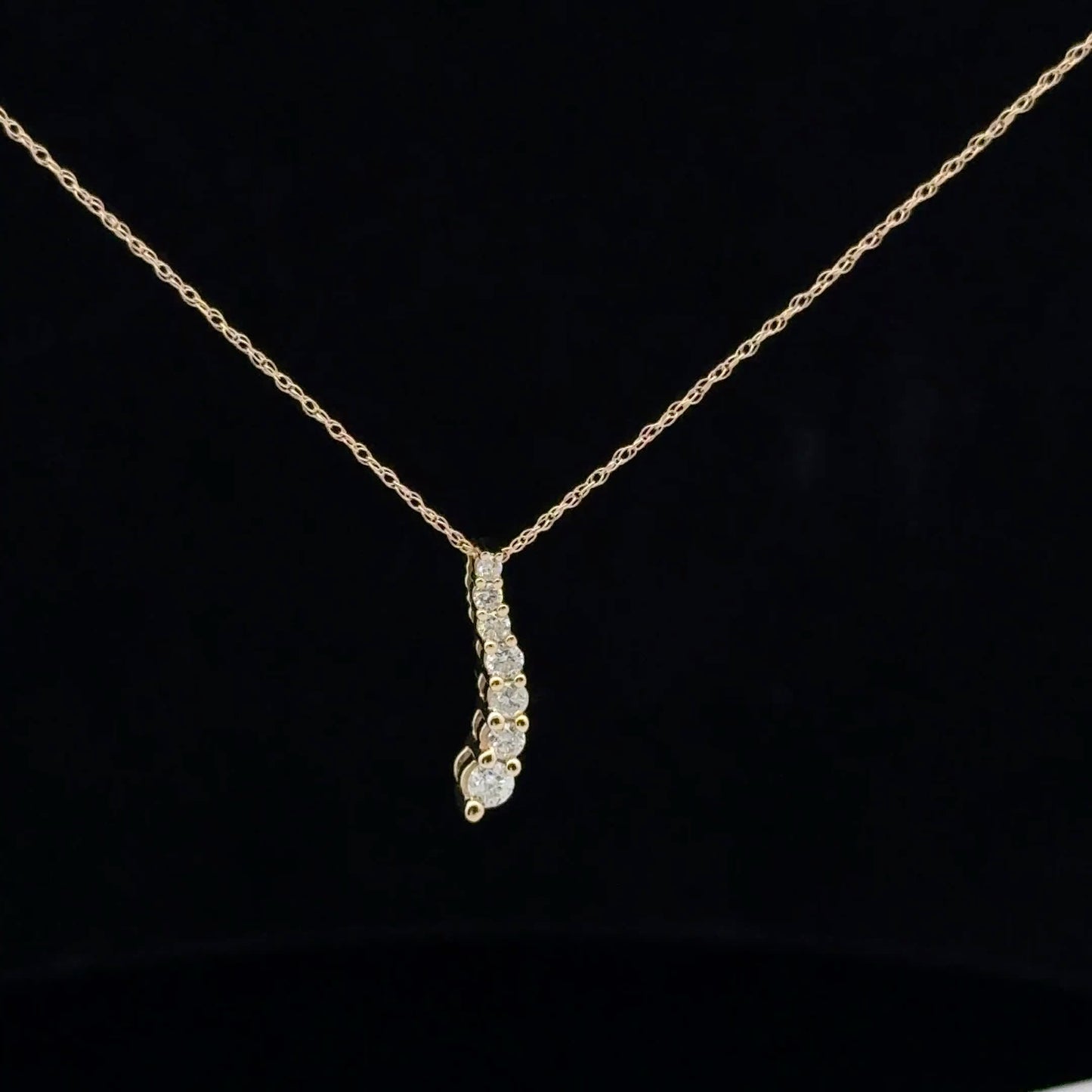 0.25ctw G/I1 Mini Journey - 10KY - Natural Diamond - 53114
