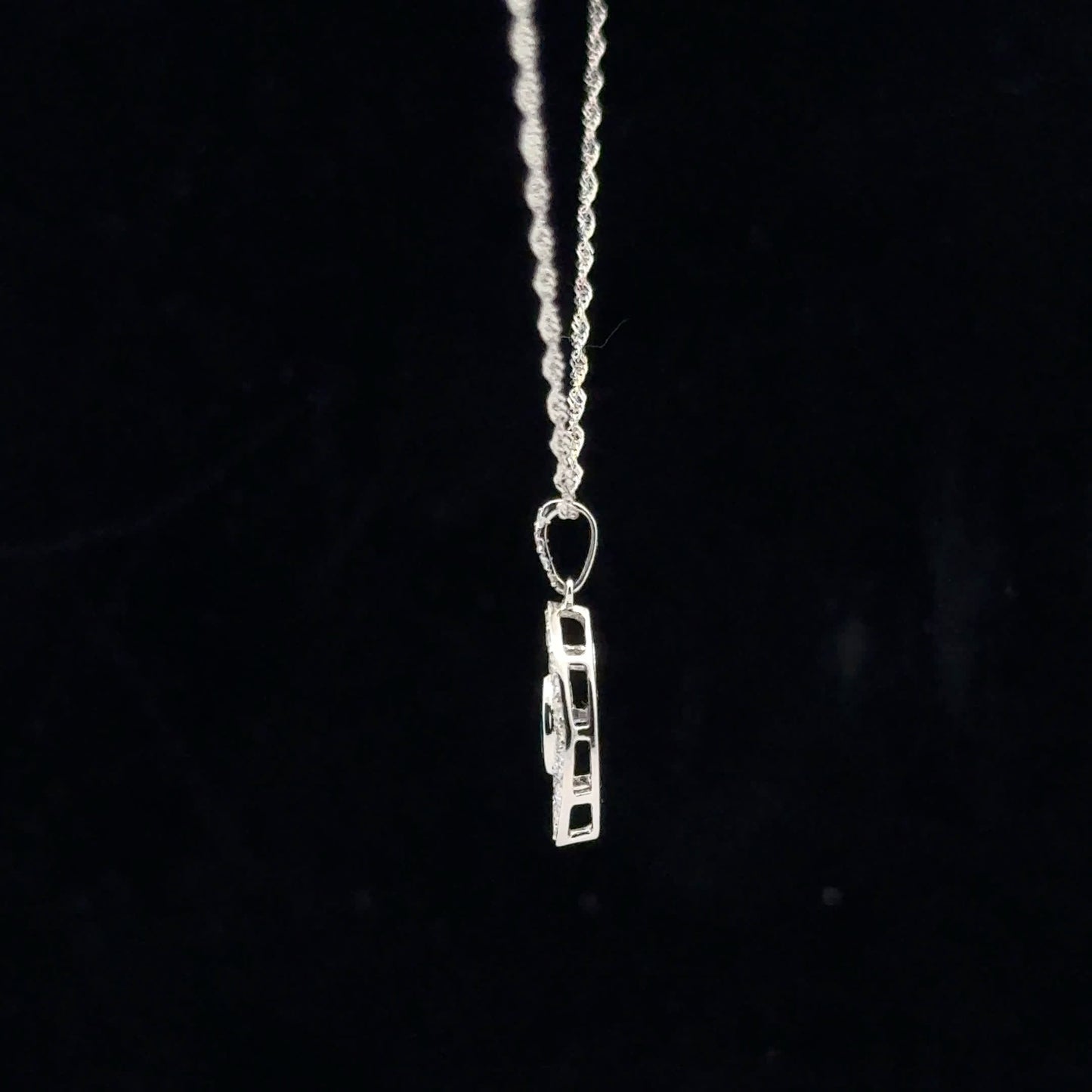 0.25ctw Dia 0.15ct Saph - 14KW - Natural - 53122