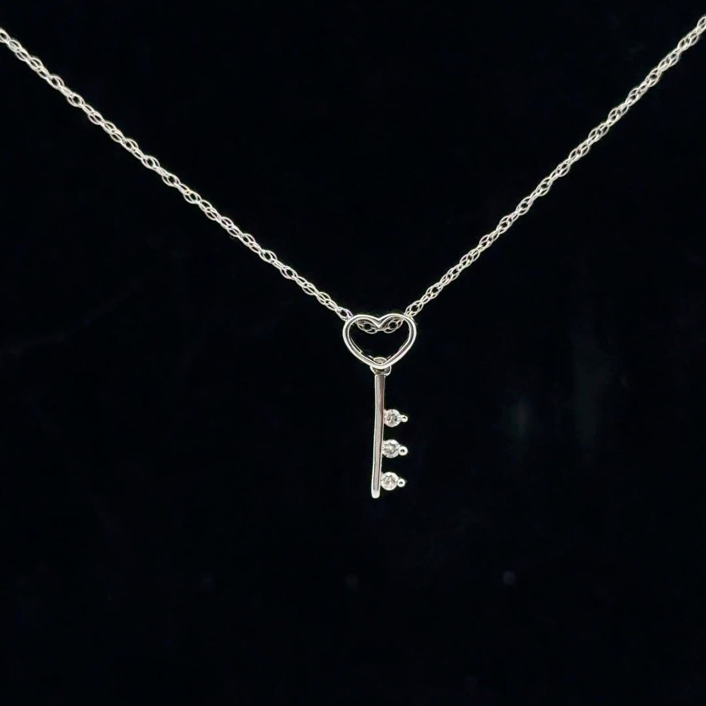 0.05ctw Moving Key - 10KW - Natural Diamond - 53123