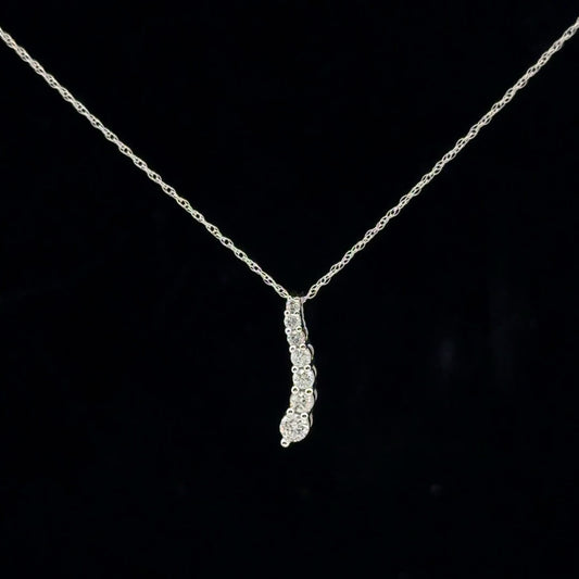0.25ctw G/SI2 Mini Journey - 10KW - Natural Diamond - 53134