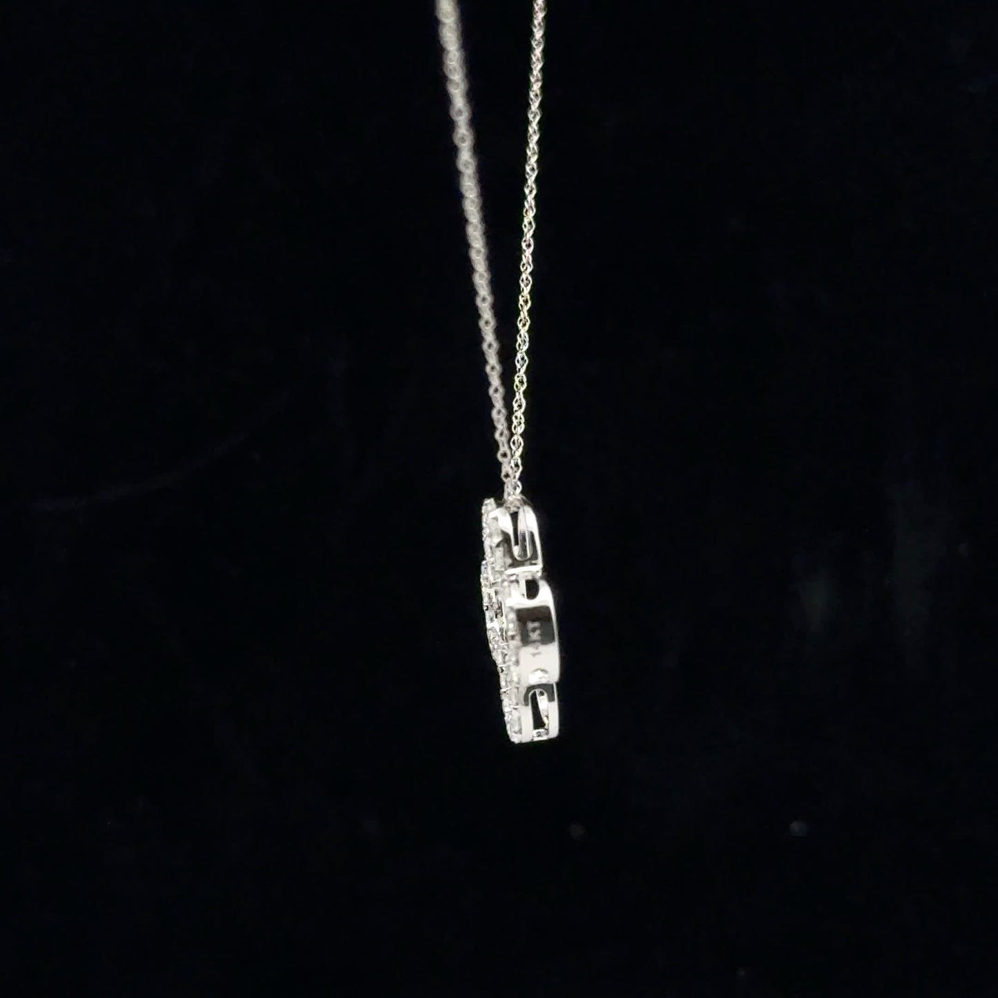 0.35ctw G/I1 Four Clover - 14KW - Natural Diamond - 53146