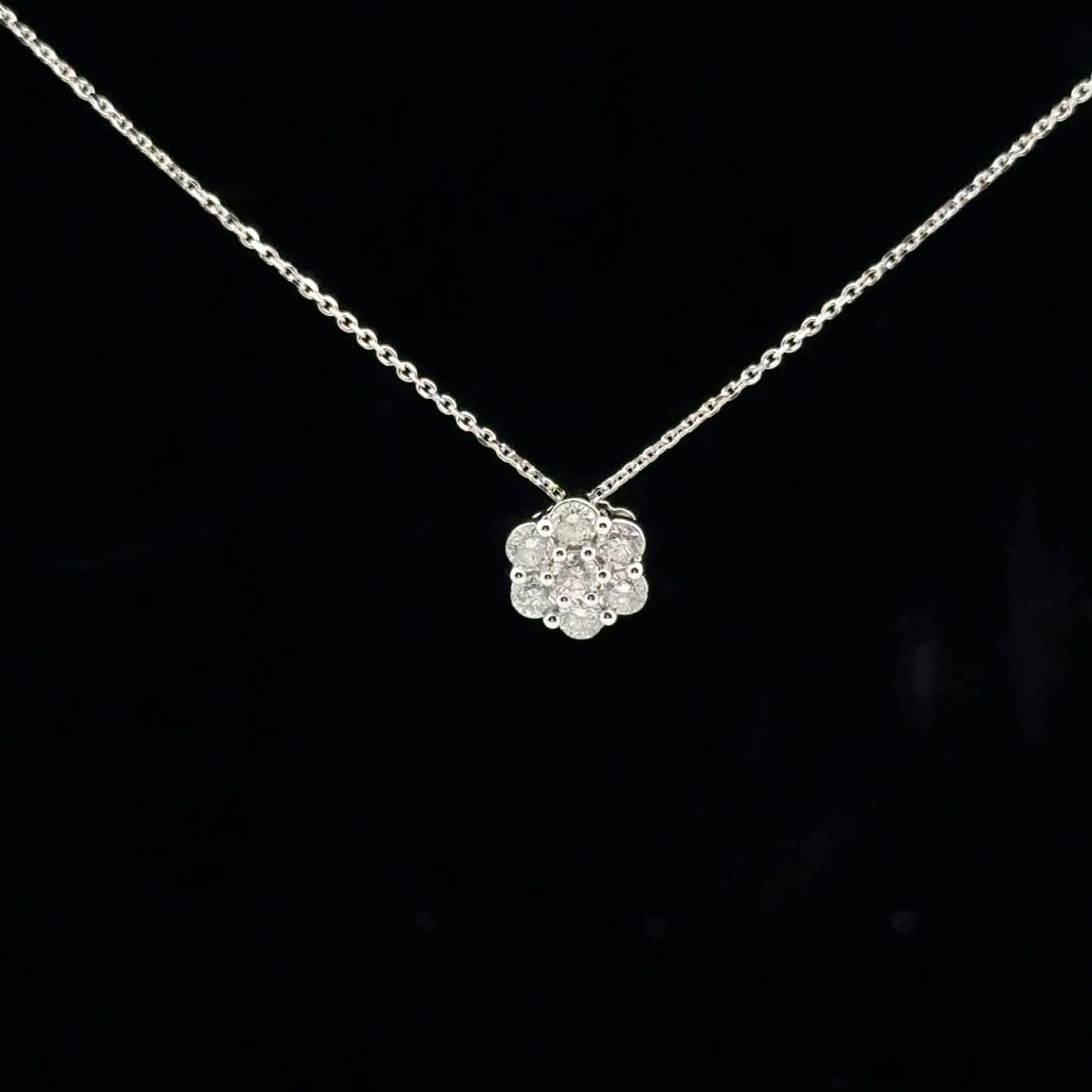 0.50ctw G/I1 Seven Flower - 10KW - Natural Diamond - 53164