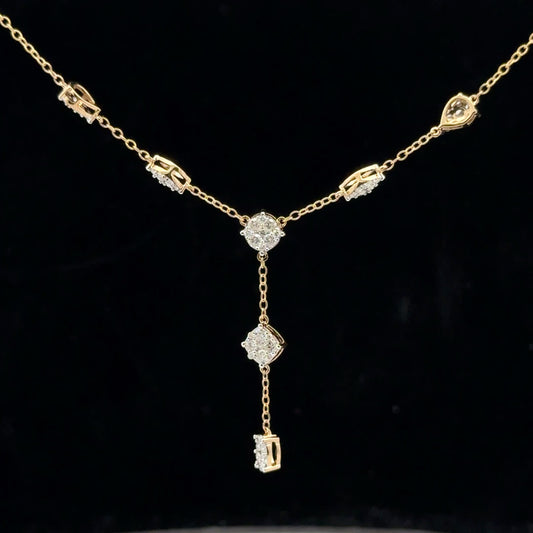 0.50ctw G/SI1 Drop - 10KY - Natural Diamond - 53168