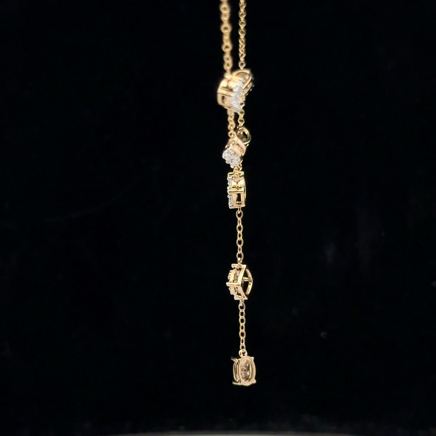 0.50ctw G/SI1 Drop - 10KY - Natural Diamond - 53168
