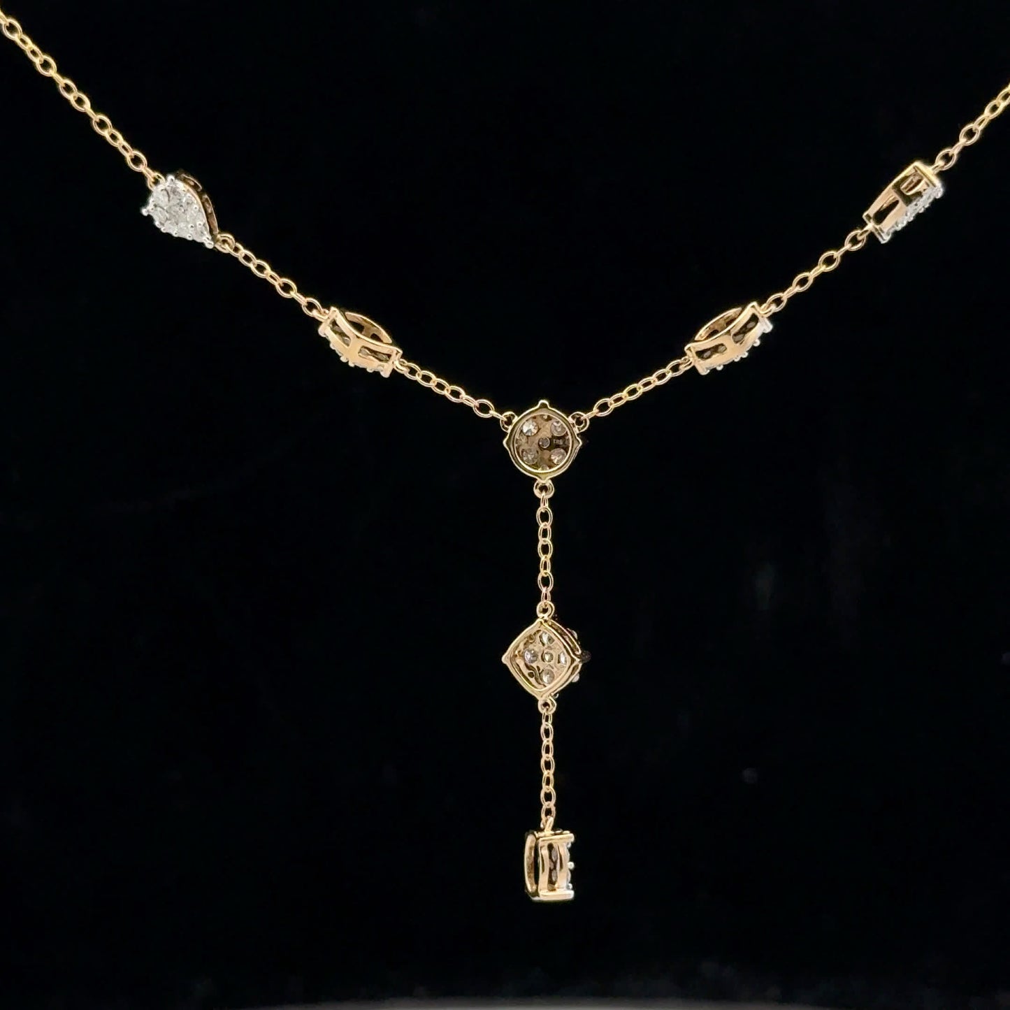 0.50ctw G/SI1 Drop - 10KY - Natural Diamond - 53168