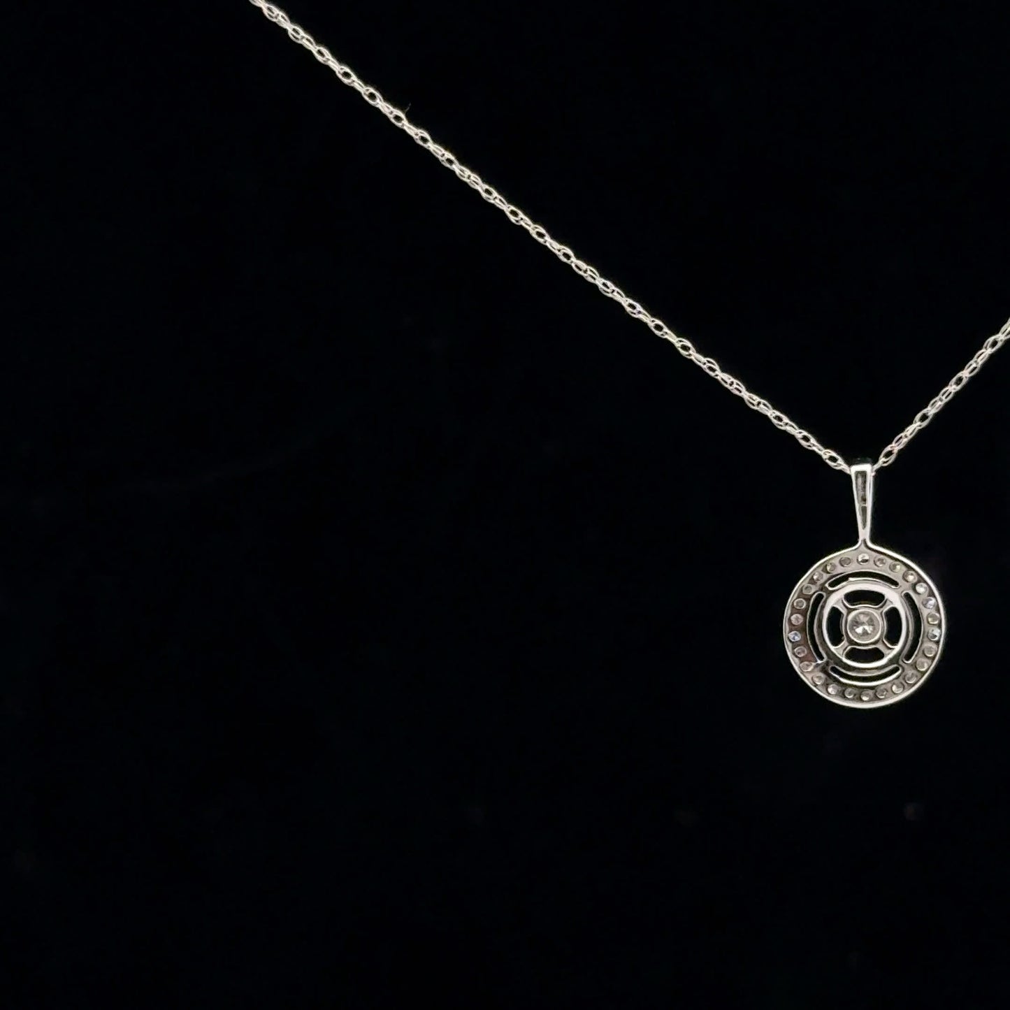0.10ctw H/I1 Double Circle - 10KW - Natural Diamond - 53170