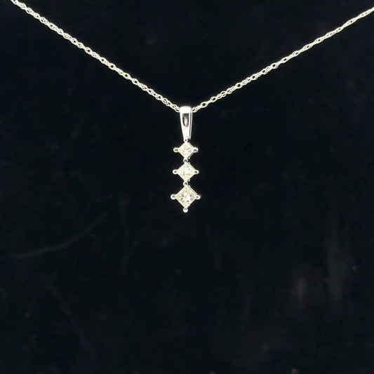 0.25ctw H/SI1 PPF Princess - 10KW - Natural Diamond - 53176