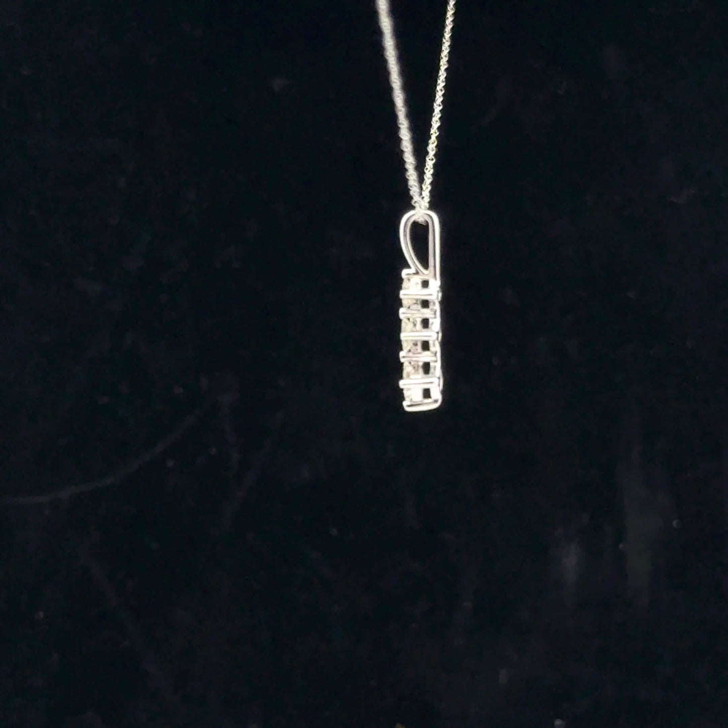 0.25ctw H/SI1 PPF Princess - 10KW - Natural Diamond - 53176