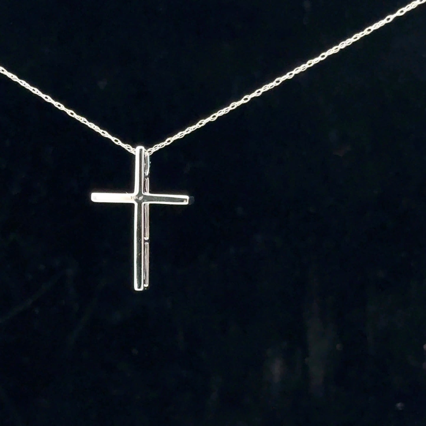 0.10ctw G/I1 Cross - 10KW - Natural Diamond - 53177