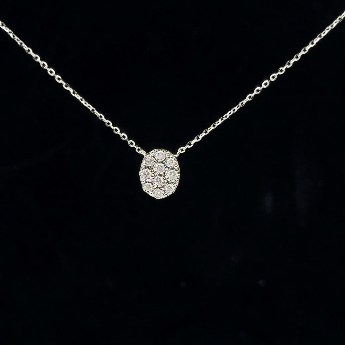 0.15ctw G/SI2 Oval Miracle - 10KY - Natural Diamond - 53183