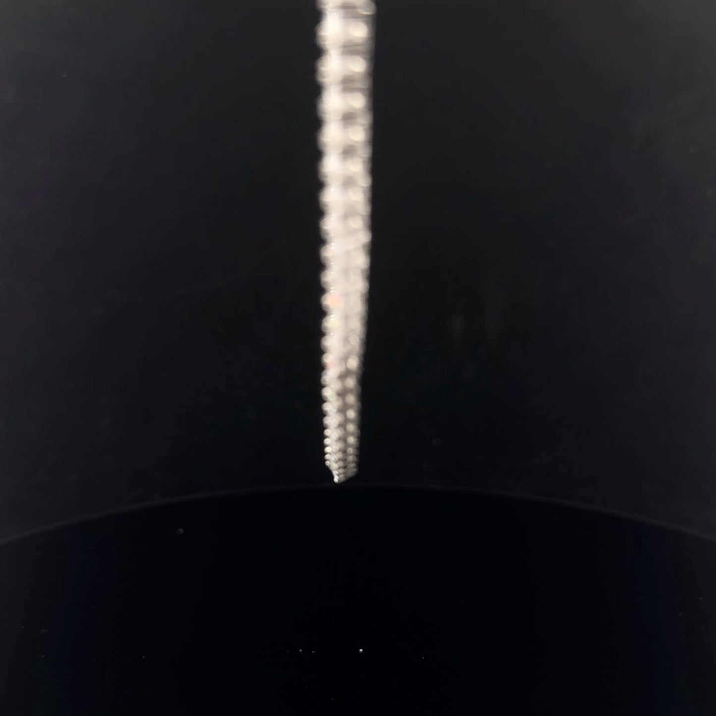 Tennis necklace 16.16ctw 3mm 20" - 925S - Moissanite - 53200