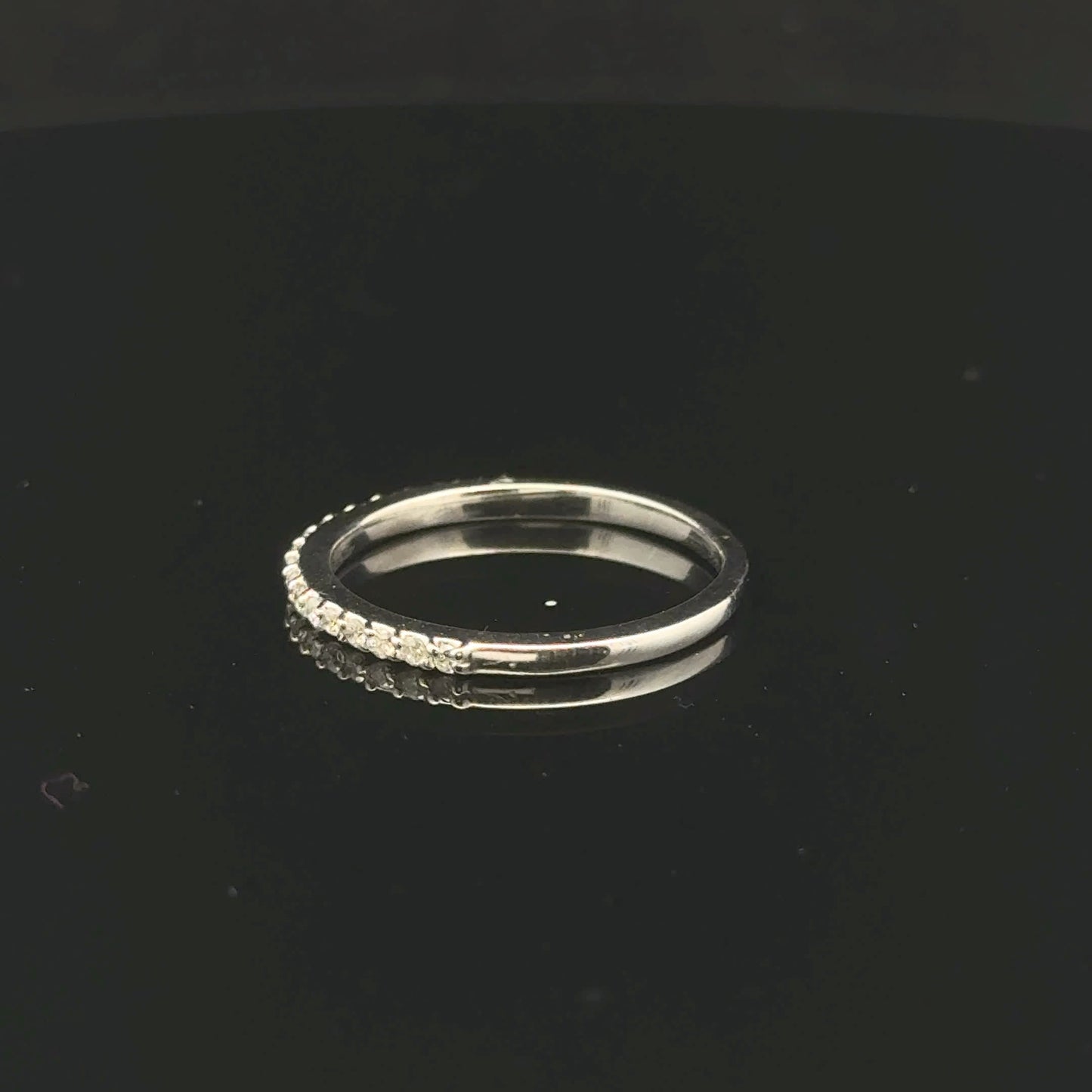 0.20ctw G/SI2 #8 Band - 14KW - Natural Diamond - 53186