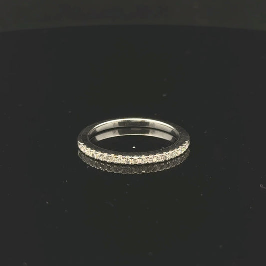 0.20ctw G/SI2 #7 Band - 14KW - Natural Diamond - 53187
