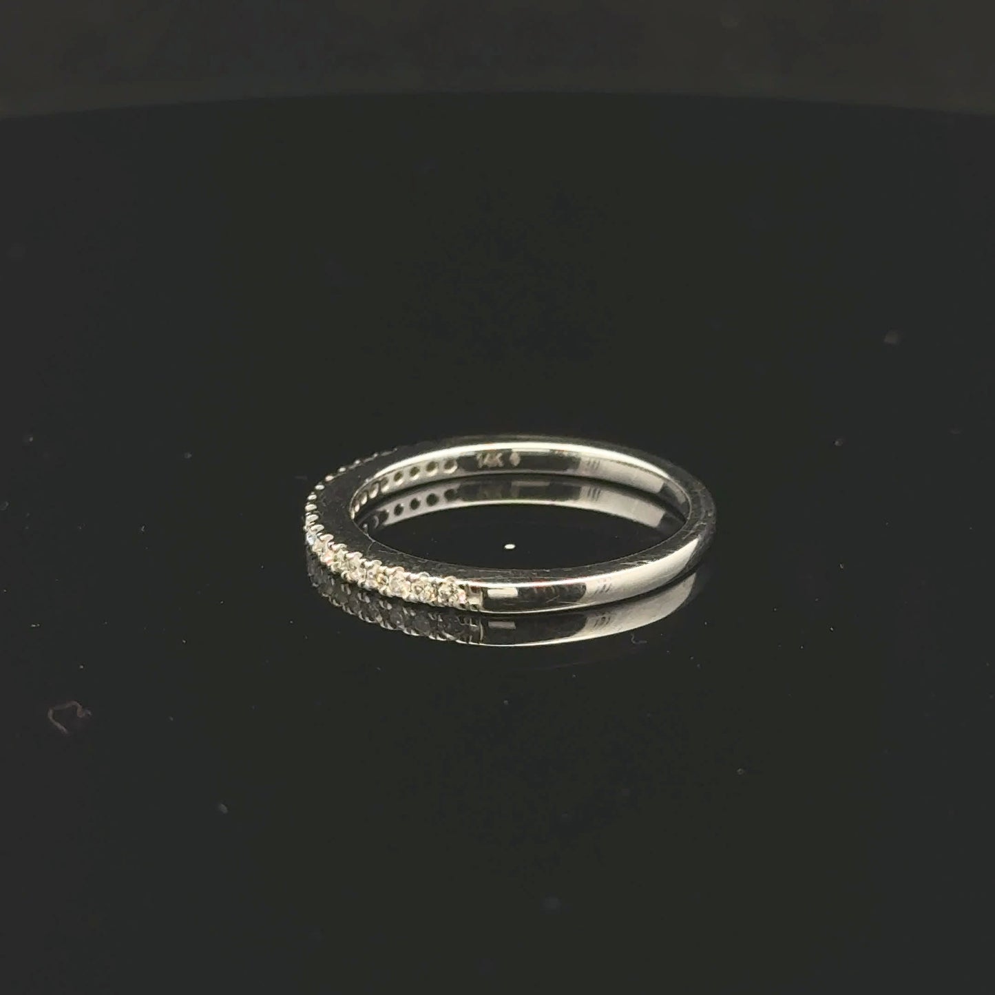 0.20ctw G/SI2 #7 Band - 14KW - Natural Diamond - 53187