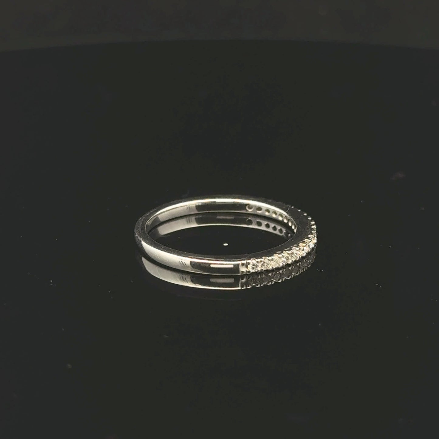 0.20ctw G/SI2 #7 Band - 14KW - Natural Diamond - 53187