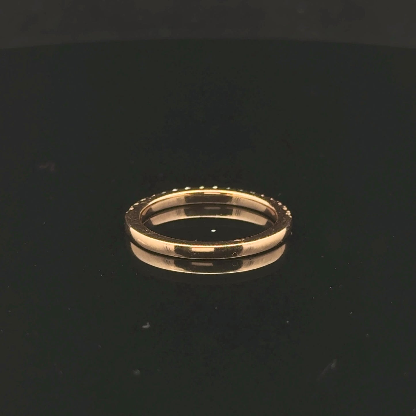 0.25ctw G/SI1 #6 Band - 14KR - Natural Diamond - 53191