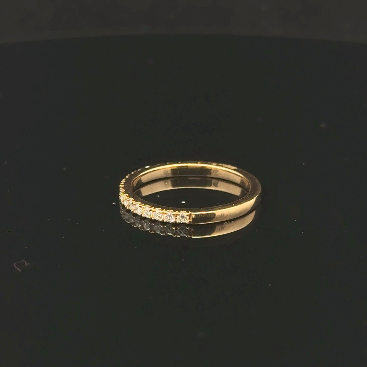 0.25ctw G/SI1 #6 Band - 14KY - Natural Diamond - 53192