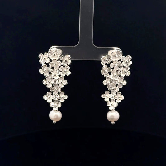 Fiorella earring Italian Collection - 925S - Made in Italy - 53243