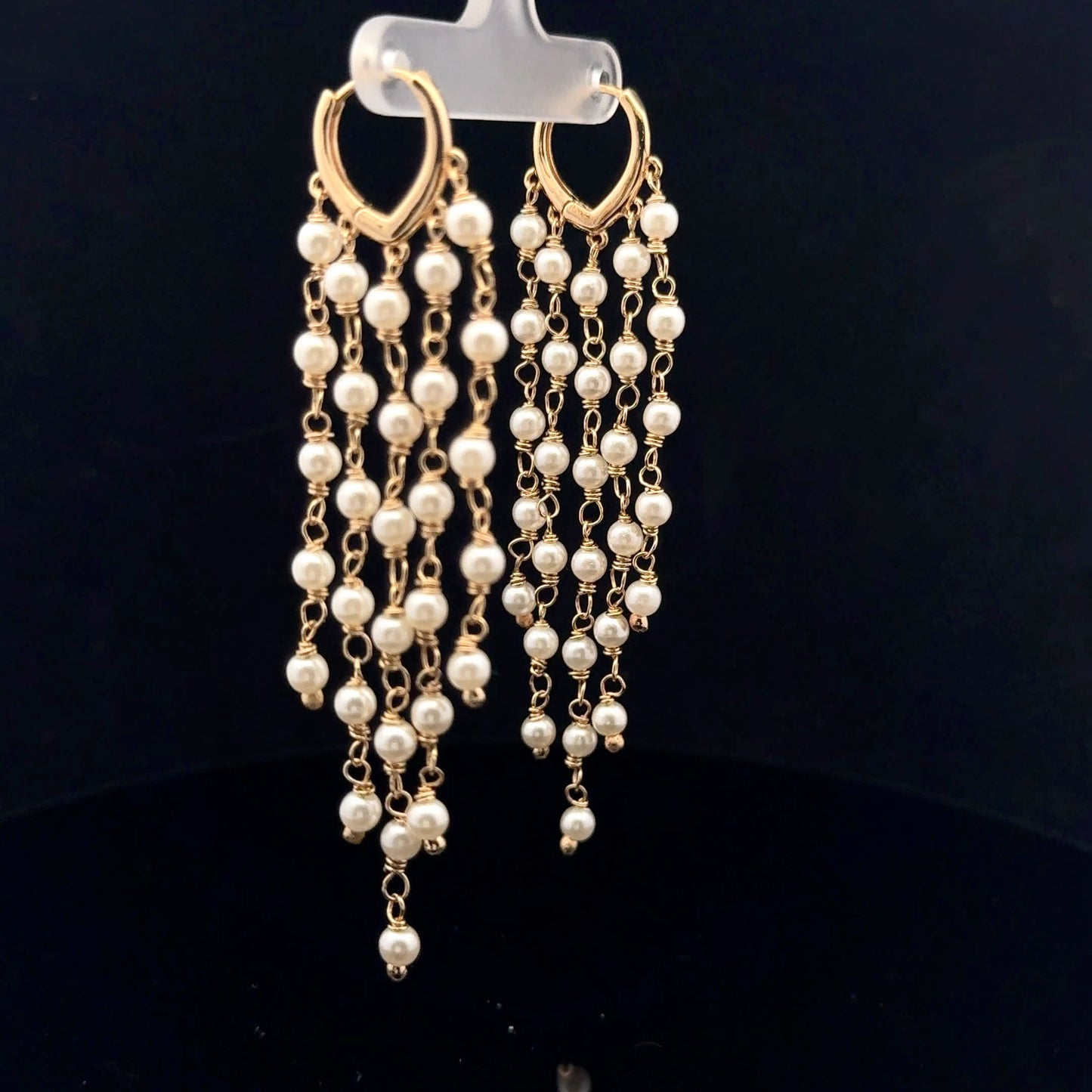 Peretta earring Italian Collection - 925SP - Made in Italy - 53254