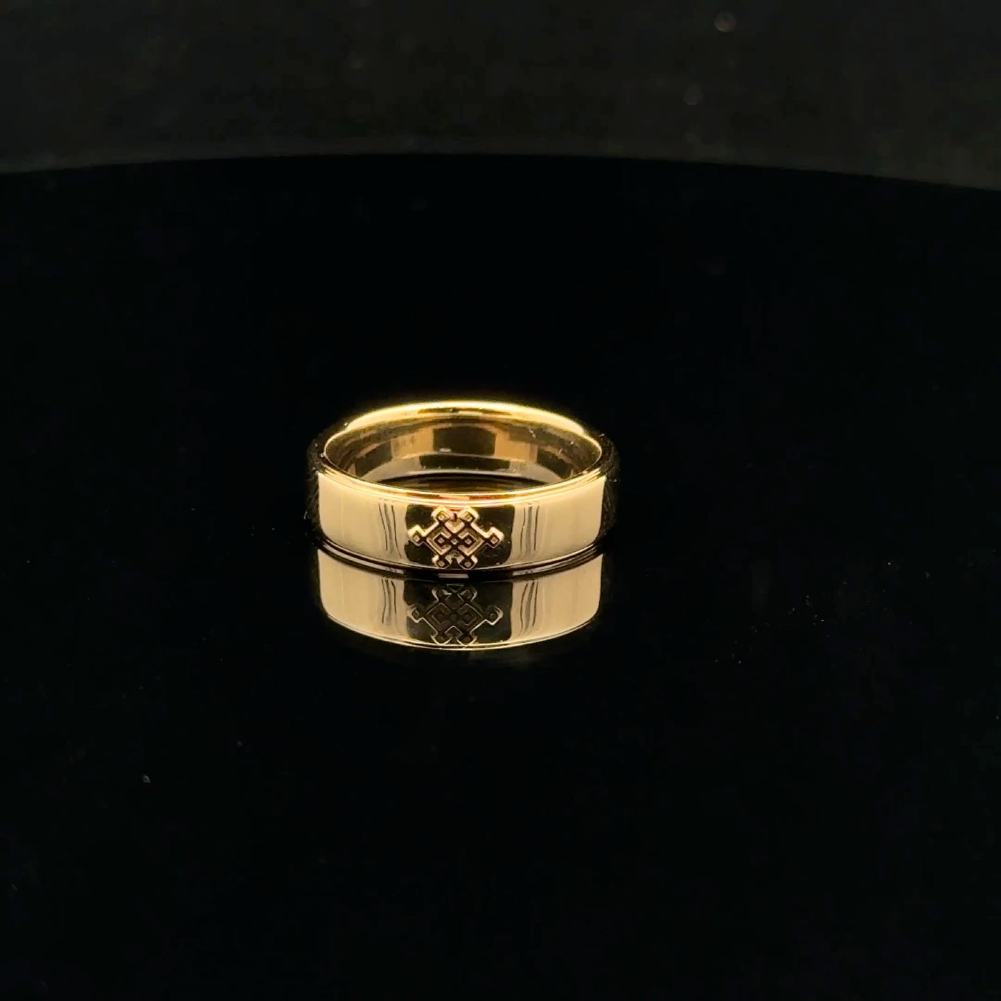 Reversible #5.5 Khatan Suikh - 14KY - Natural Diamond - 52090Y