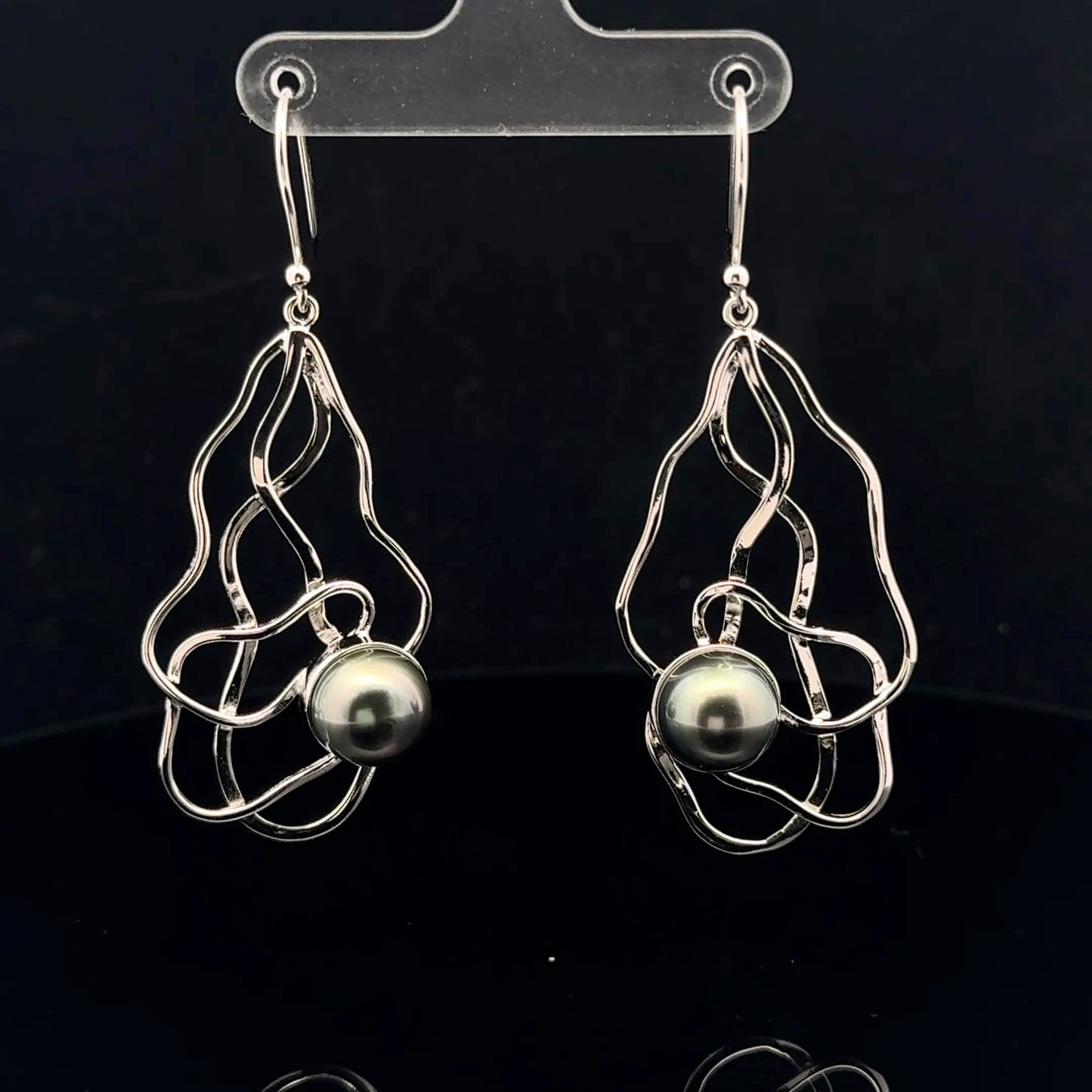 Tahiti Earring Mediterranean Collection - 925S - Tahiti Pearl - 53283