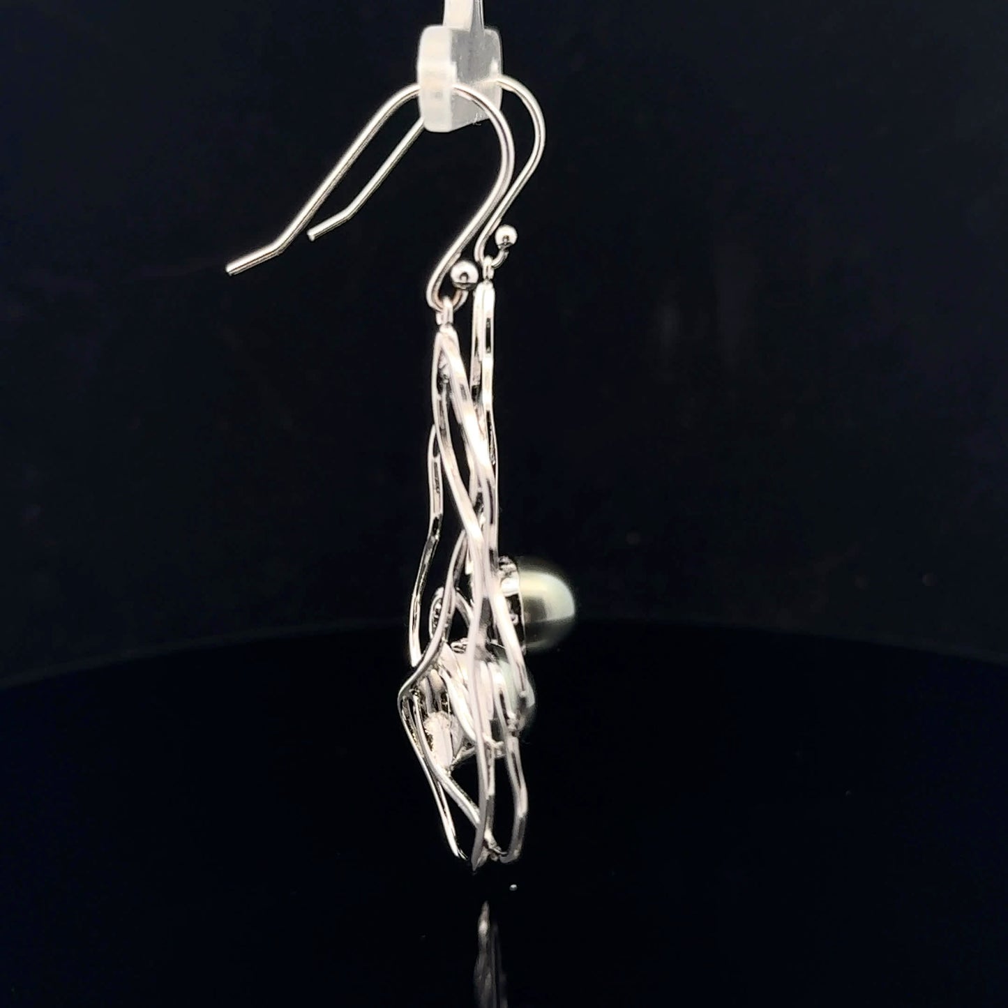 Tahiti Earring Mediterranean Collection - 925S - Tahiti Pearl - 53283