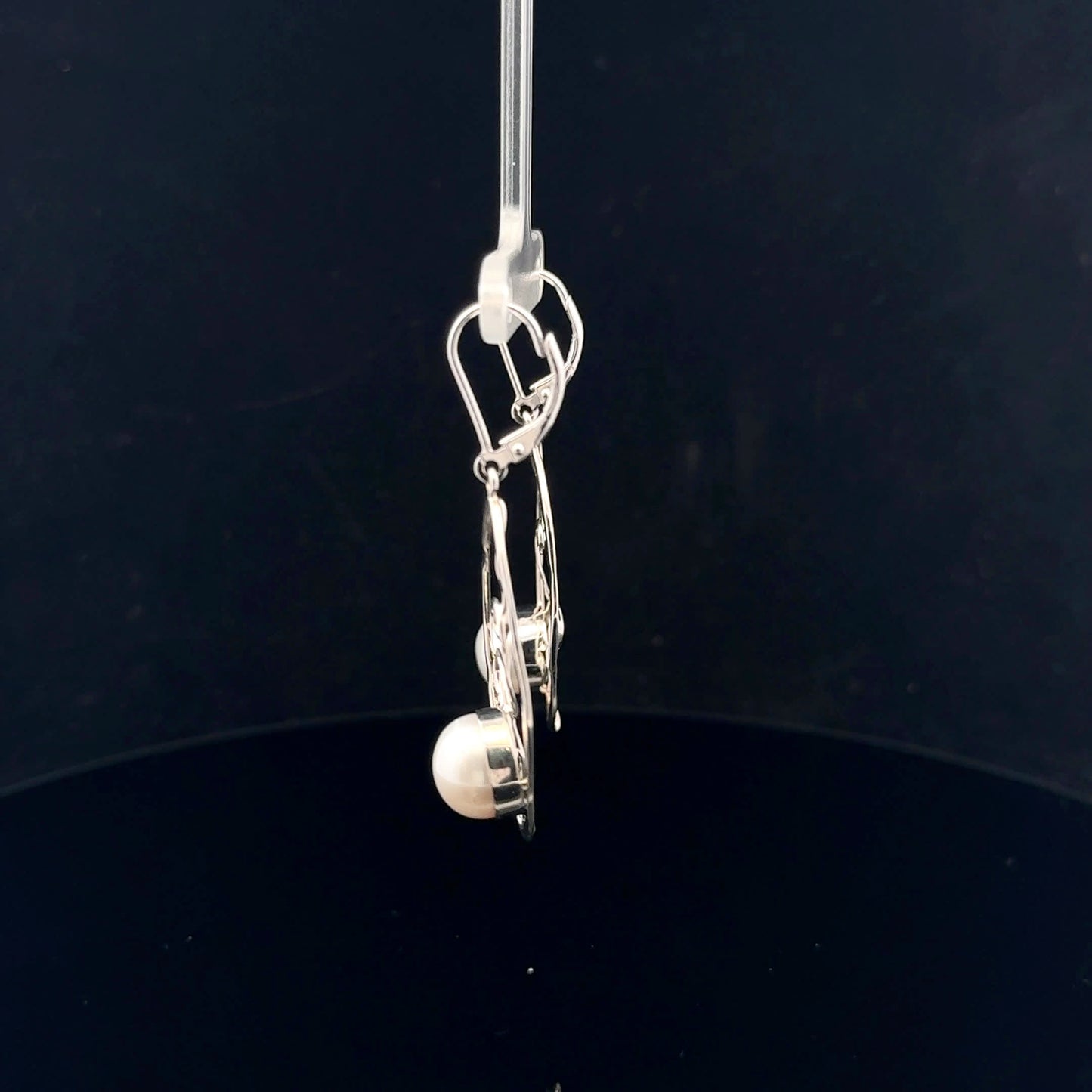 Eye earring Mediterranean Collection - 925S - Pearl - 53268