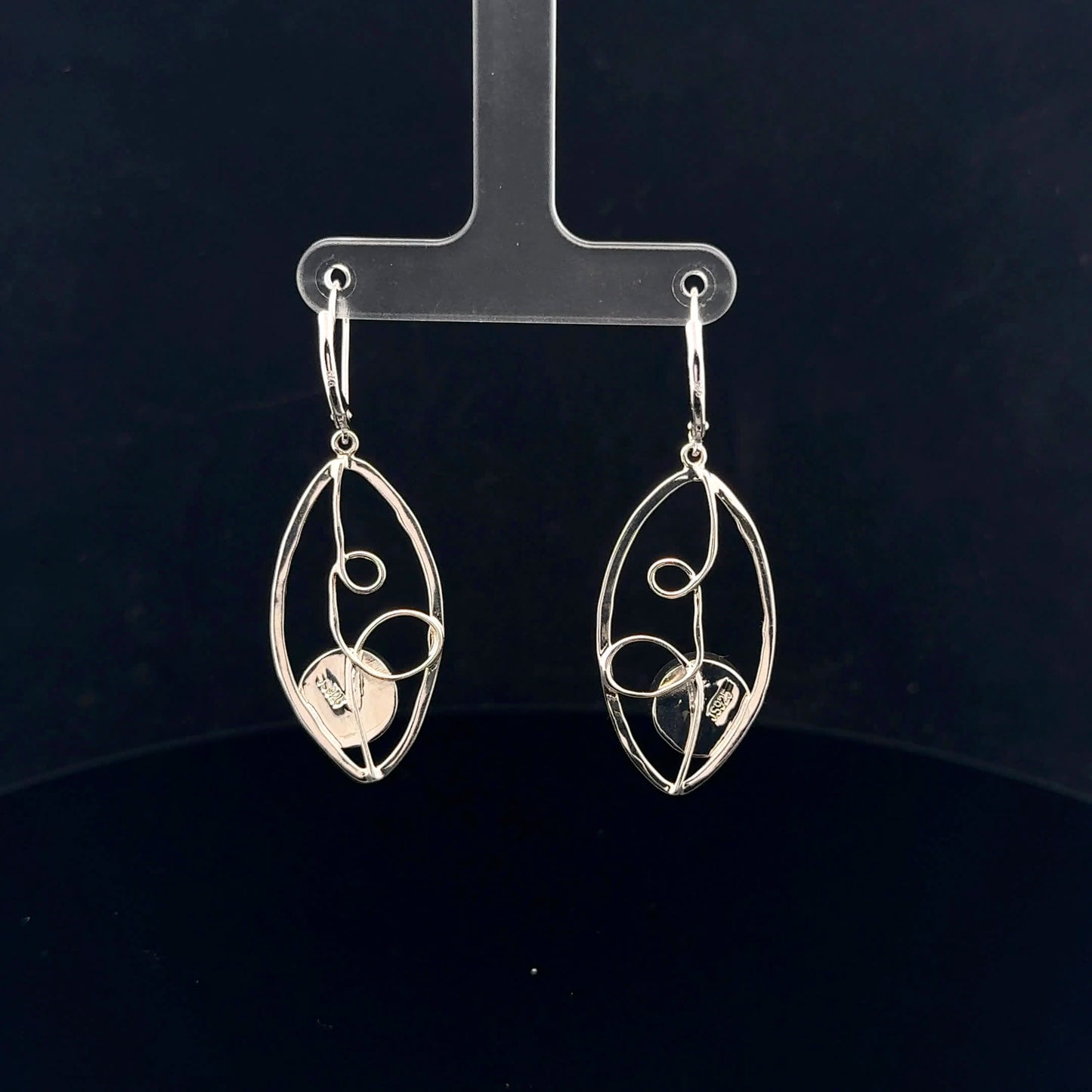 Eye earring Mediterranean Collection - 925S - Pearl - 53268