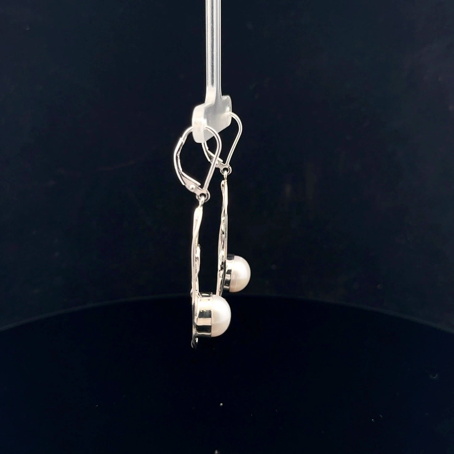 Eye earring Mediterranean Collection - 925S - Pearl - 53268