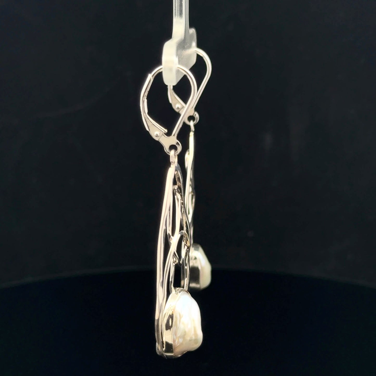 Pear earring Mediterranean Collection - 925S - Pearl - 53270