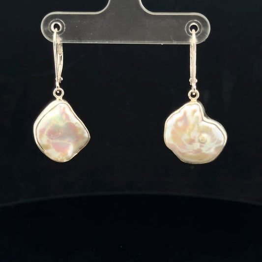 Dangle earrings Mediterranean Collection - 925S - Pearl - 53277