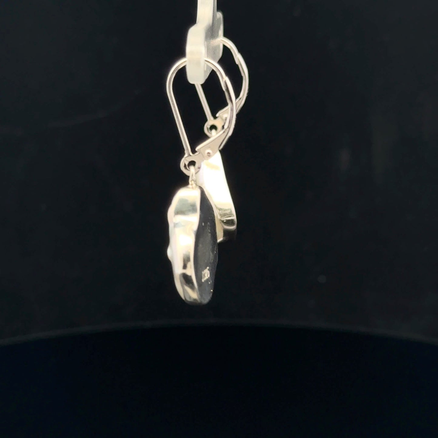 Dangle earring Mediterranean Collection - 925S - Pearl - 53277