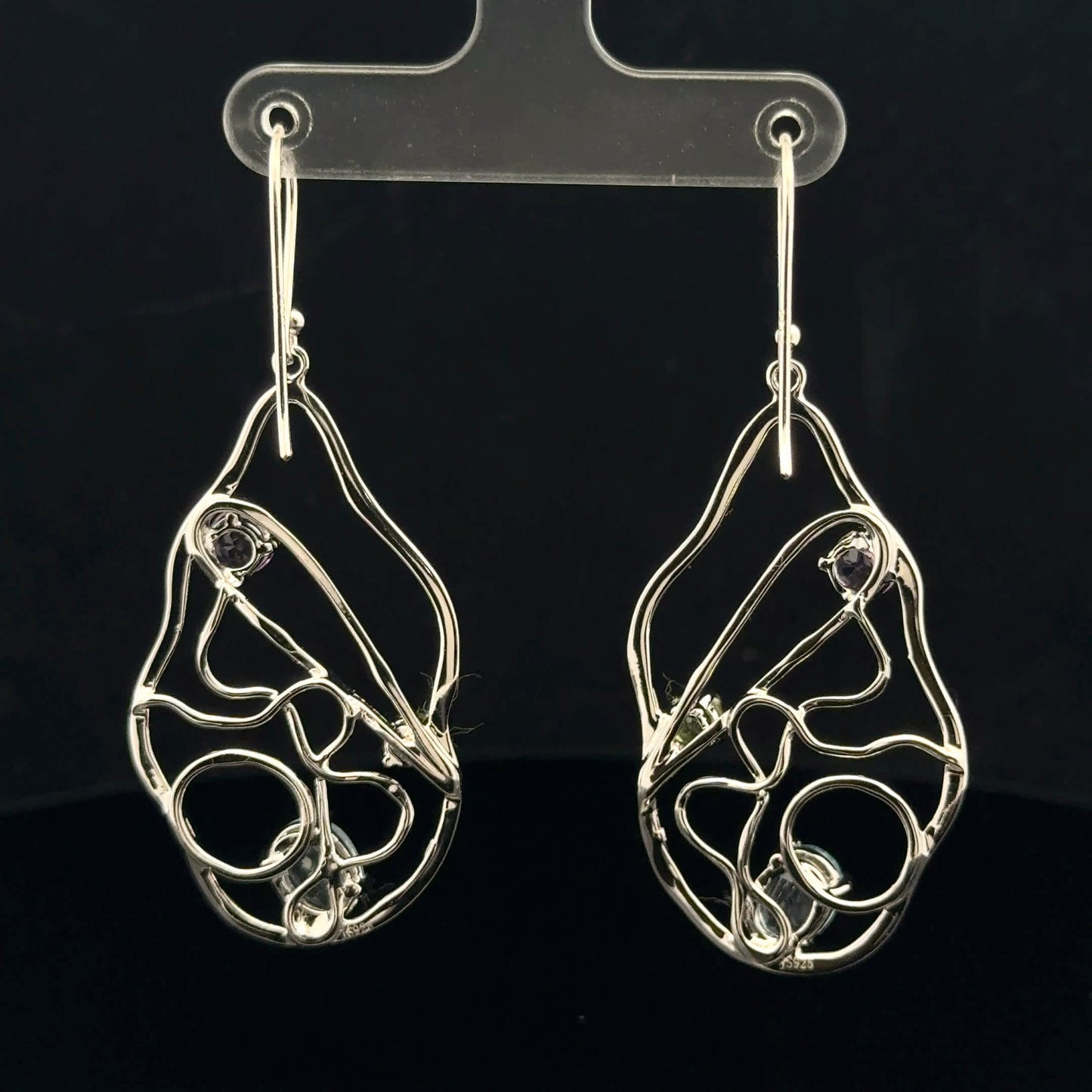 Multi Stone Earring Mediterranean Collection - 925S - Natural stone - 53280